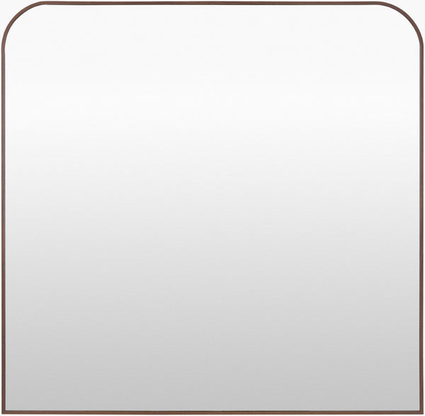 Livabliss Aranya Frameless Rectangular Mantel Mirror Minimalist Wall Accent for Modern Spaces RAY063-3635