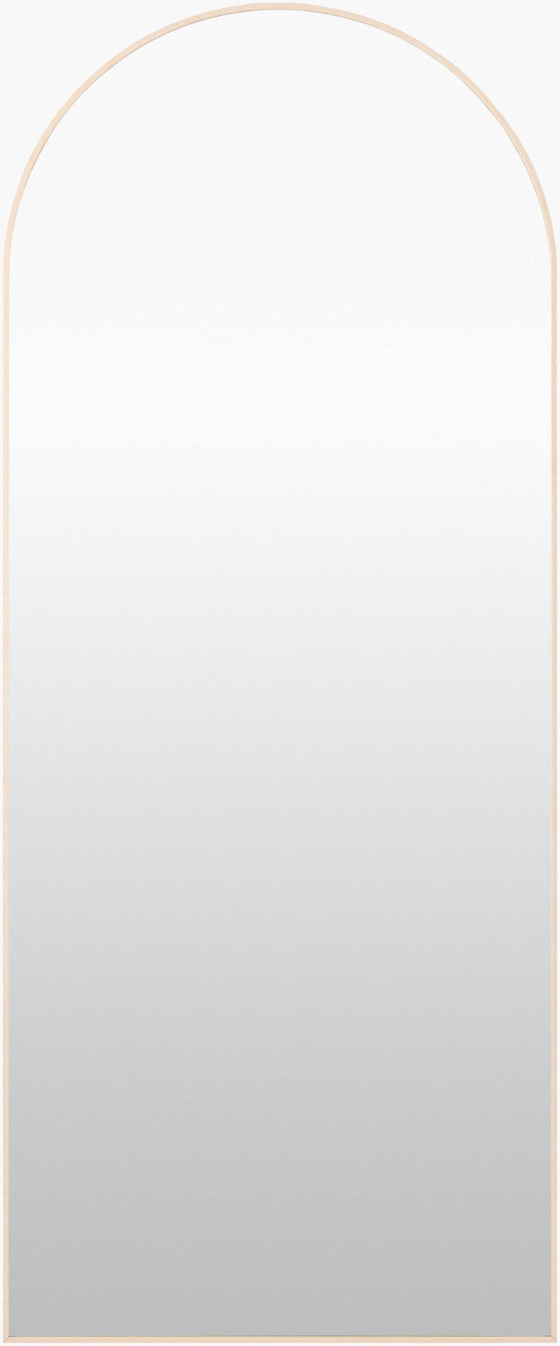 Livabliss Aranya Frameless Full Length Wall Mirror Minimalist Slim Profile for Modern Interiors RAY068-2867