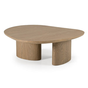 VIG Furniture Raywood Buckwheat Ash 3-Piece Nesting Coffee Tables With Onyx Marble Accent — Sculptural, Space-Saving VGCS-CT-23063-SET