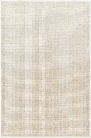 Surya Rebecca Eco-friendly Handmade 2' X 3' Area Rug - Stylish, Durable, And Perfect For High Traffic Spaces! Off,White Recycled Pet Yarn Rbc2300-69