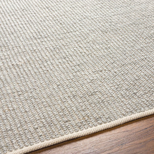 Surya Rebecca Eco-friendly Handmade 2' X 3' Area Rug - Stylish, Durable, And Perfect For High Traffic Spaces! Off,White Recycled Pet Yarn Rbc2304-576