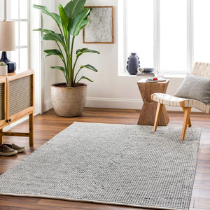 Surya Rebecca Eco-friendly Handmade 2' X 3' Area Rug - Stylish, Durable, And Perfect For High Traffic Spaces! Off,White Recycled Pet Yarn Rbc2305-23