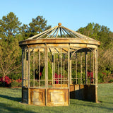 Park Hill Aged Metal Gazebo EDX90088