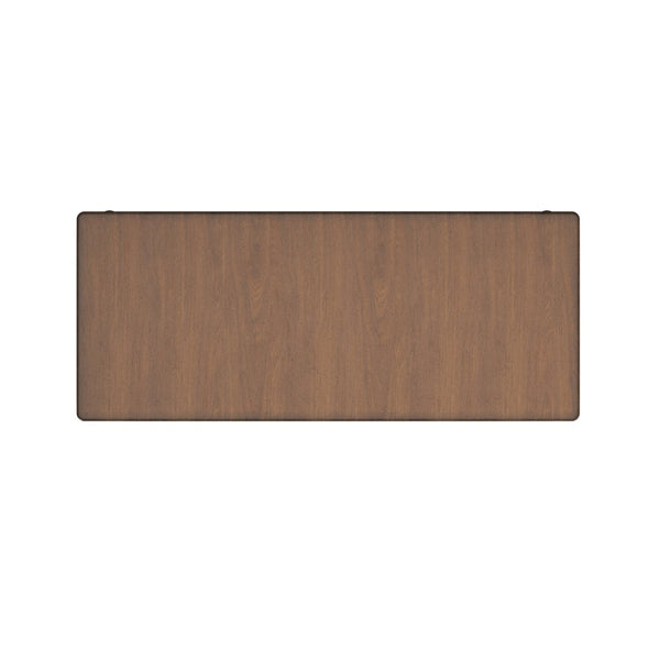 A.R.T. Furniture Harbor Bachelors Chest - Rustic Elegance with Ample Storage and Classic Brass Accents for Any Space Warm Walnut 338158-2731