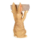 Christopher Knight Home® - Noble House - Corneu Outdoor Rabbit Garden Statue, White and Brown