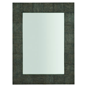 Bernhardt Bernhardt Linea Cerused Oak Mirror — Rustic Modern Rectangular Wall Mirror 37.5"W X 50"H 384321B