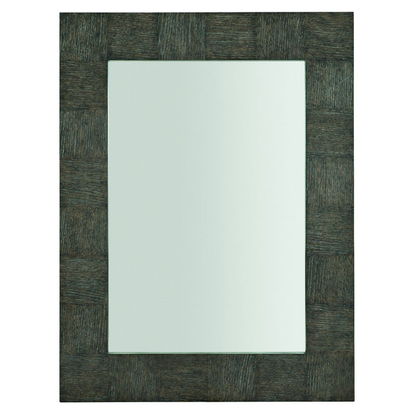 Bernhardt Bernhardt Linea Cerused Oak Mirror — Rustic Modern Rectangular Wall Mirror 37.5"W X 50"H 384321B