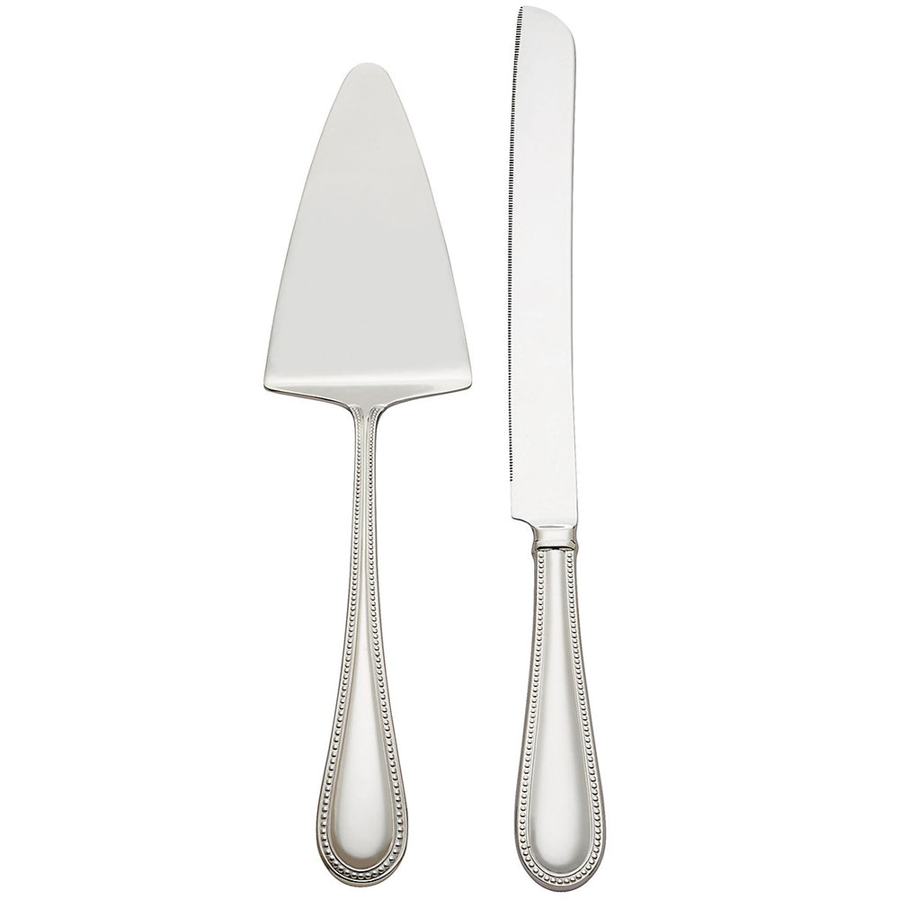 Lenox Reed and Barton Lyndon 2 Piece Dessert Set Metallic, STAINLESS METAL 4230800