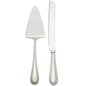 Lenox Reed and Barton Lyndon 2 Piece Dessert Set Metallic, STAINLESS METAL 4230800