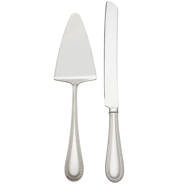 Lenox Reed and Barton Lyndon 2 Piece Dessert Set Metallic, STAINLESS METAL 4230800