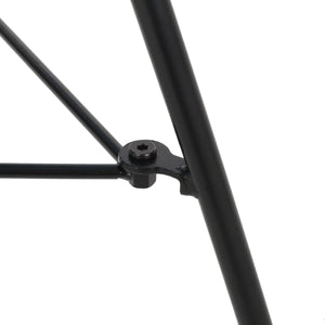 English Elm Christopher Knight Home® - NUSA Blue Side Table with Tempered Glass Top, Handcrafted Polyethylene Rattan, Modern Outdoor Accent (18") 66627.00BLU