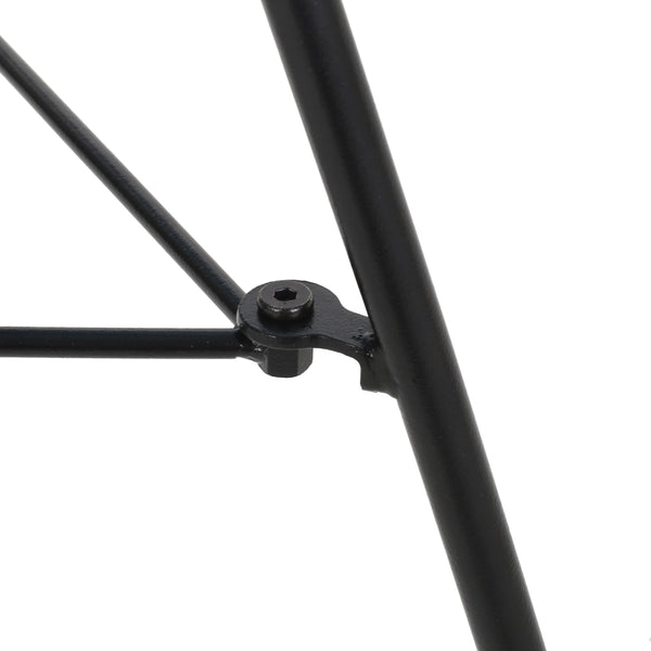 English Elm Christopher Knight Home® - NUSA Blue Side Table with Tempered Glass Top, Handcrafted Polyethylene Rattan, Modern Outdoor Accent (18") 66627.00BLU