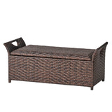 Hearth and Haven Wing Pe Storage Bench 52555.00
