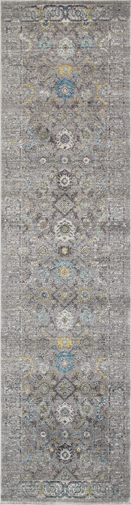 Pasargad Home Chelsea Design Silver Area Rug - Luxurious Power-loomed Elegance For Any Space   Rc-5586ss 2.08x10