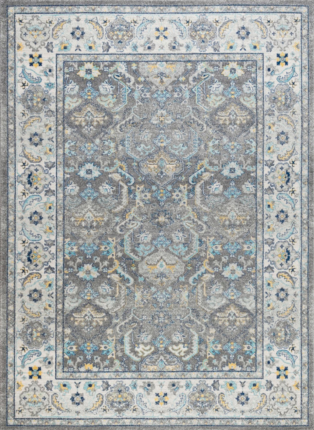 Pasargad Home Chelsea Design Ivory Area Rug – Elevate Your Space With Timeless Elegance Today!   Rc-5587gw 7x9
