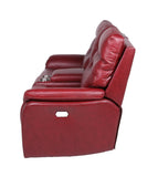 Steve Silver Fortuna Recliner Sofa Wine FT850SW