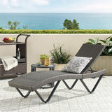 Christopher Knight Home® Noble House San Marcos Kd Pe Chaise Lounge