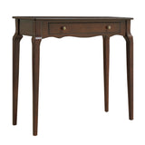 Homelegance By Top-Line Cayenne 1-Drawer Wood Accent Console Sofa Table Espresso Rubberwood