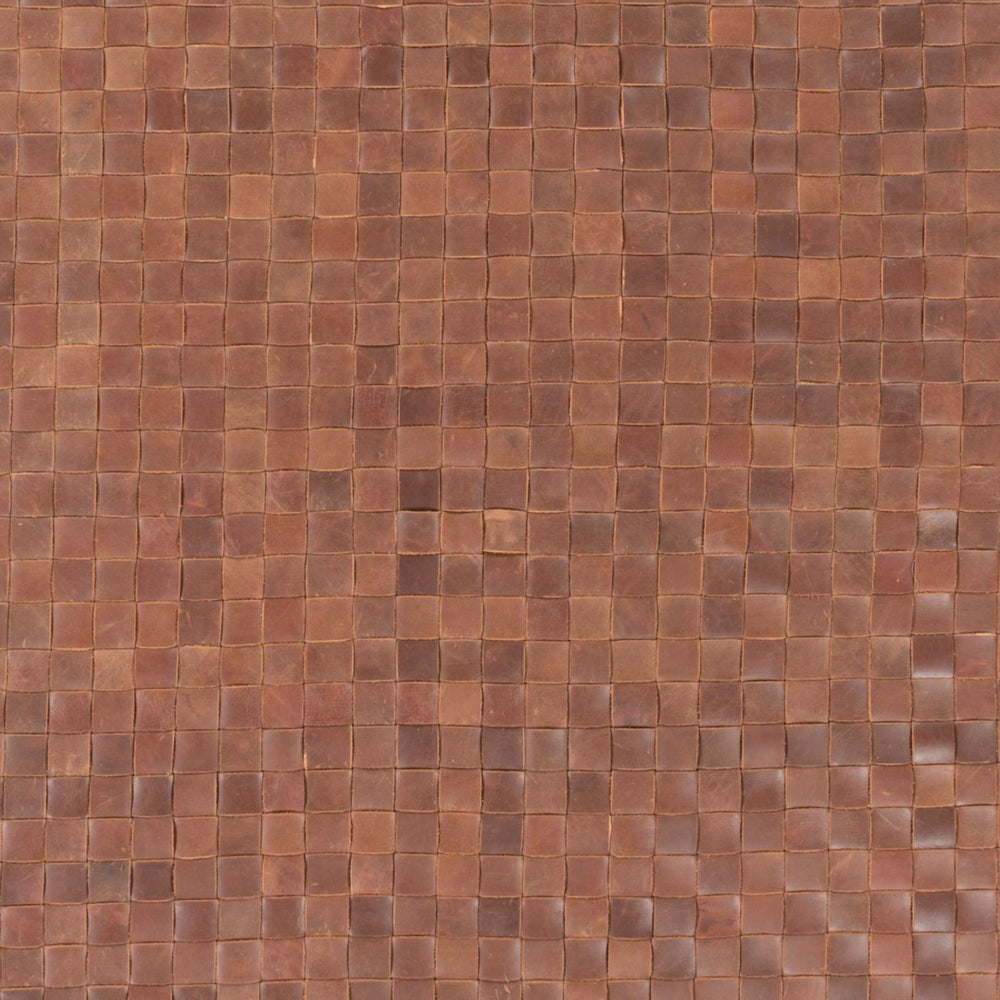 Surya Rock Rck-7000 8' X 10' Handwoven Leather Rug - Modern Charm, Durable Design, Easy Care & Warranty Brown Leather Rck7000-810