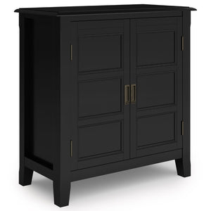 Burlington Low Storage Cabinet Black B136P158508 Hearth and Haven