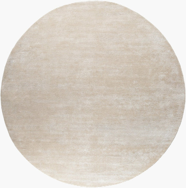 Livabliss Richmond Hand-tufted Wool Viscose Area Rug for Living Room Bedroom Plush Pile Beige, Sand 8' x 8' Round RCM2300-8RD