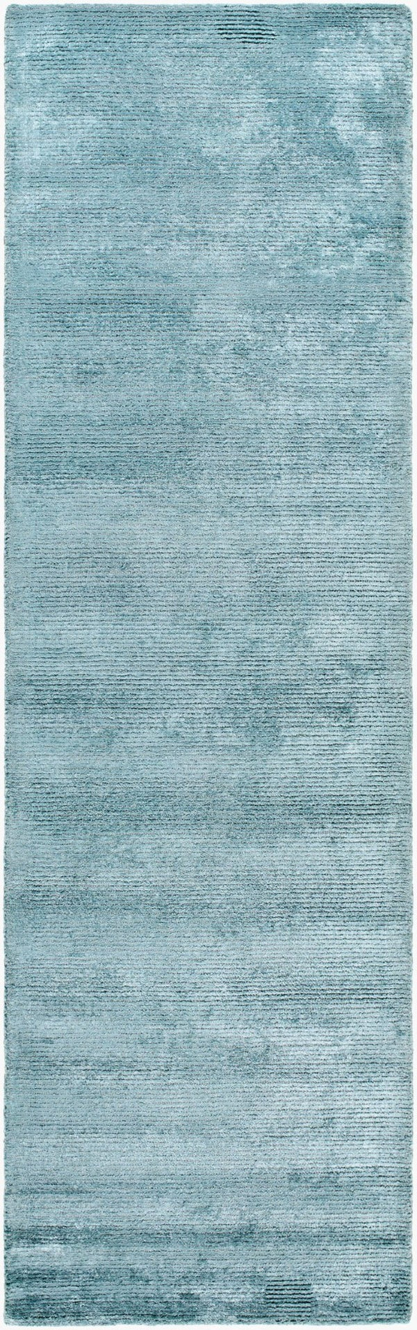 Livabliss Richmond Hand-tufted Wool Viscose Area Rug for Living Room Bedroom Dining Sky Blue, Slate 3' x 10' RCM2301-310