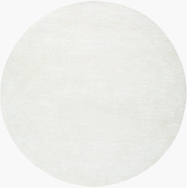Livabliss Richmond Hand-tufted Wool Viscose Area Rug Plush Medium Pile for Living Rooms Ivory, Cream 10' x 10' Round RCM2302-10RD