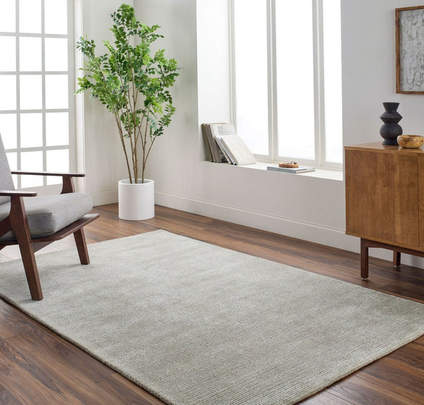 Livabliss Richmond Hand-tufted Wool Viscose Area Rug Plush Pile for Living and Dining Rooms Silver, Dove Gr 8' x 10' RCM2303-810
