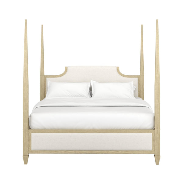A.R.T. Furniture Eave II Upholstered Queen Bed with Arched Headboard, Modern Minimalism & Cozy Design for Serenity 436125-1825