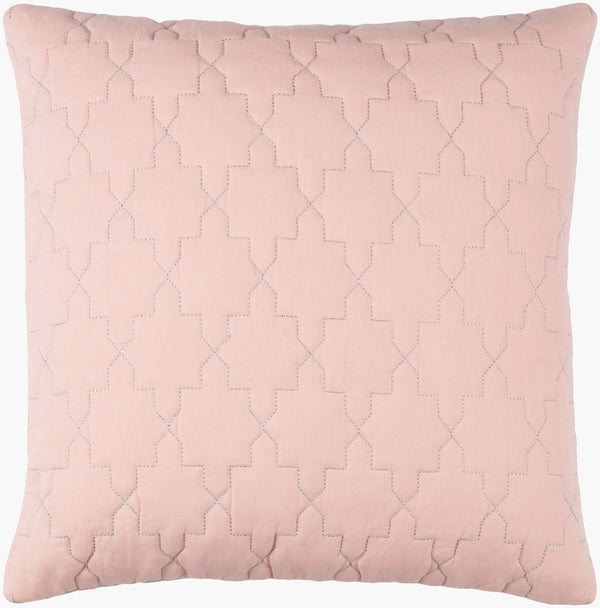 Surya Reda Modern 18"L X 18"W Accent Pillow - Durable Cotton-linen Blend For Stylish Home Decor Upgrade Gray Linen,Cotton,Linen,Cotton Rd003-1818