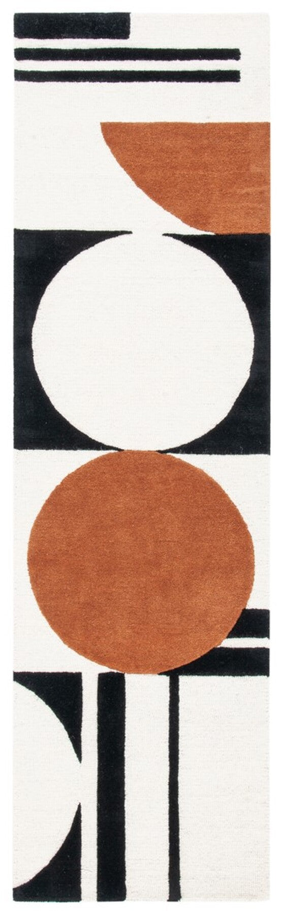 Safavieh Rodeo Drive 856 Hand Tufted Contemporary Rug X23 Ivory / Black RD856A-9