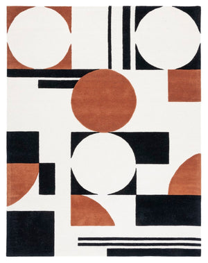 Safavieh Rodeo Drive 856 Hand Tufted Contemporary Rug X23 Ivory / Black RD856A-9