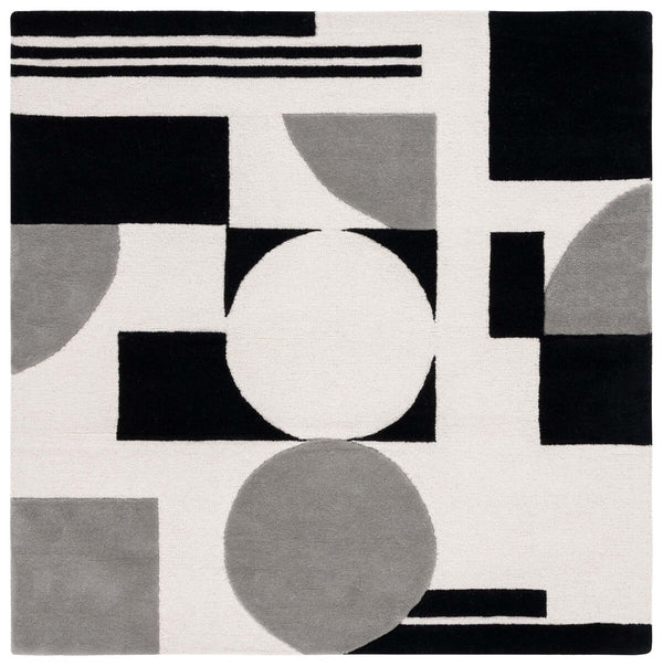 Rodeo Drive Hand Tufted Wool Cotton Rug - Luxurious Contemporary Design for Elegant Interiors