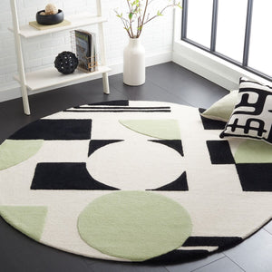 Rodeo Drive Hand Tufted Wool Cotton Rug - Luxurious Contemporary Design for Elegant Interiors