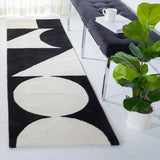 Safavieh Rodeo Drive 857 Hand Tufted Contemporary Rug X23 Ivory / Black RD857A-9