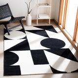 Safavieh Rodeo Drive 857 Hand Tufted Contemporary Rug X23 Ivory / Black RD857A-9