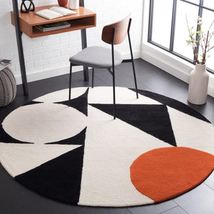 Rodeo Drive Hand Tufted Wool Cotton Rug with Latex Backing for Modern Home Décor Elegance