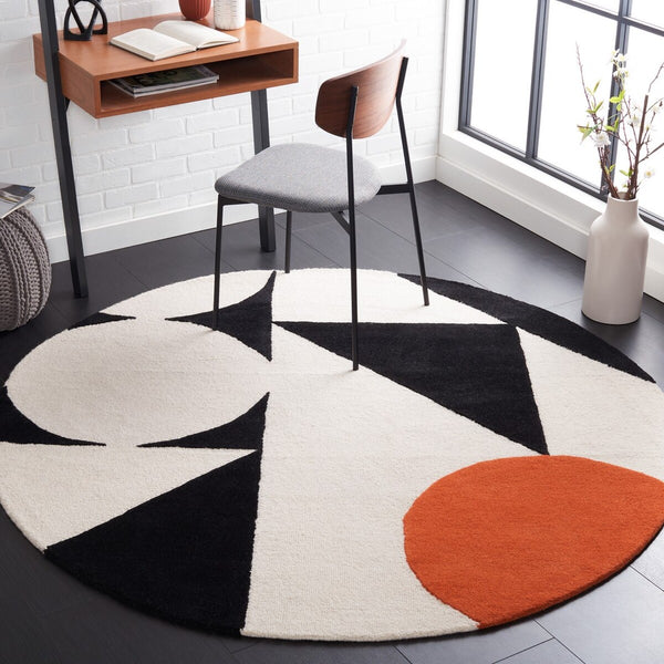 Rodeo Drive Hand Tufted Wool Cotton Rug with Latex Backing for Modern Home Décor Elegance