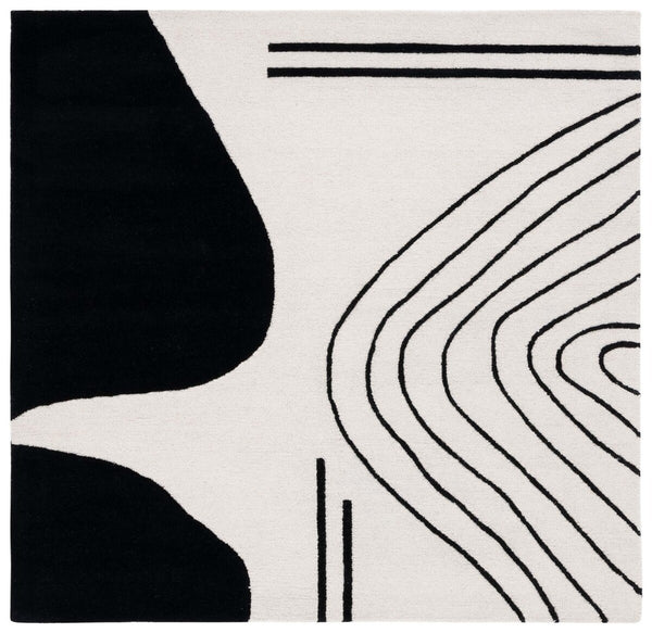 Rodeo Drive Hand Tufted Wool Cotton Contemporary Rug - Luxurious Design for Modern Homes