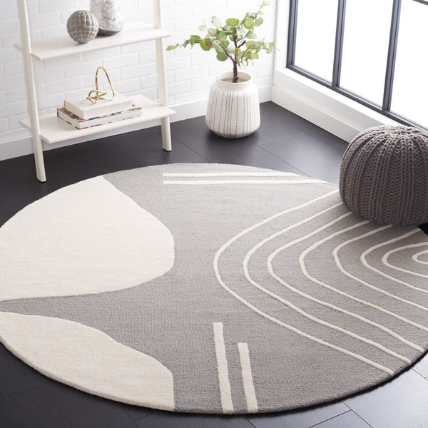 Rodeo Drive Hand Tufted Wool Cotton Contemporary Rug - Luxurious Design for Modern Homes