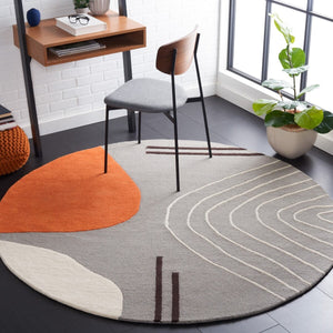 Rodeo Drive Hand Tufted Wool Cotton Contemporary Rug - Luxurious Design for Modern Homes