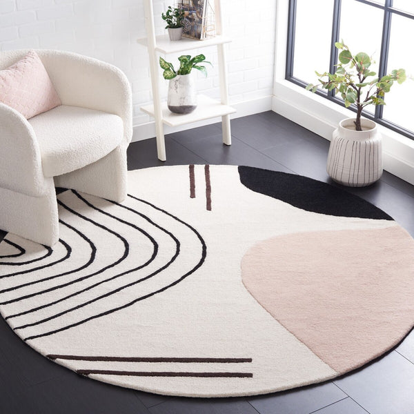Rodeo Drive Hand Tufted Wool Cotton Contemporary Rug - Luxurious Design for Modern Homes