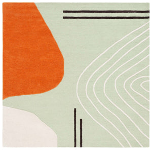 Rodeo Drive Hand Tufted Wool Cotton Contemporary Rug - Luxurious Design for Modern Homes