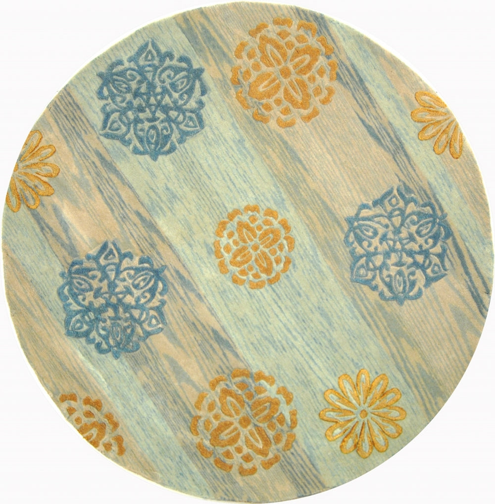 Safavieh Rd882 Hand Tufted  Rug Blue / Multi RD882A-2