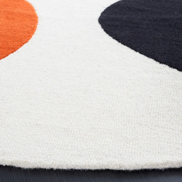 Rodeo Drive 883 Hand Tufted Contemporary Wool Cotton Rug with Latex Backing for Modern Spaces