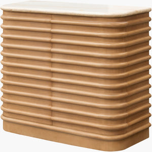 Surya Redondo Streamlined Accent Cabinet Minimalist Storage for Entryway or Living Room RDDO003-333616