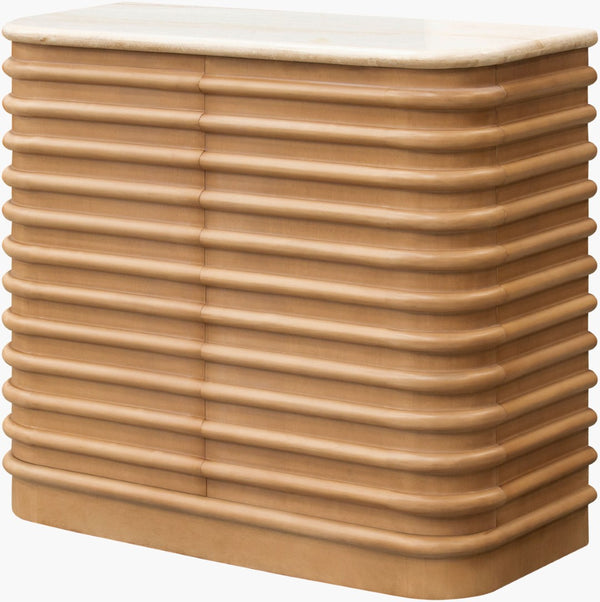 Surya Redondo Streamlined Accent Cabinet Minimalist Storage for Entryway or Living Room RDDO003-333616