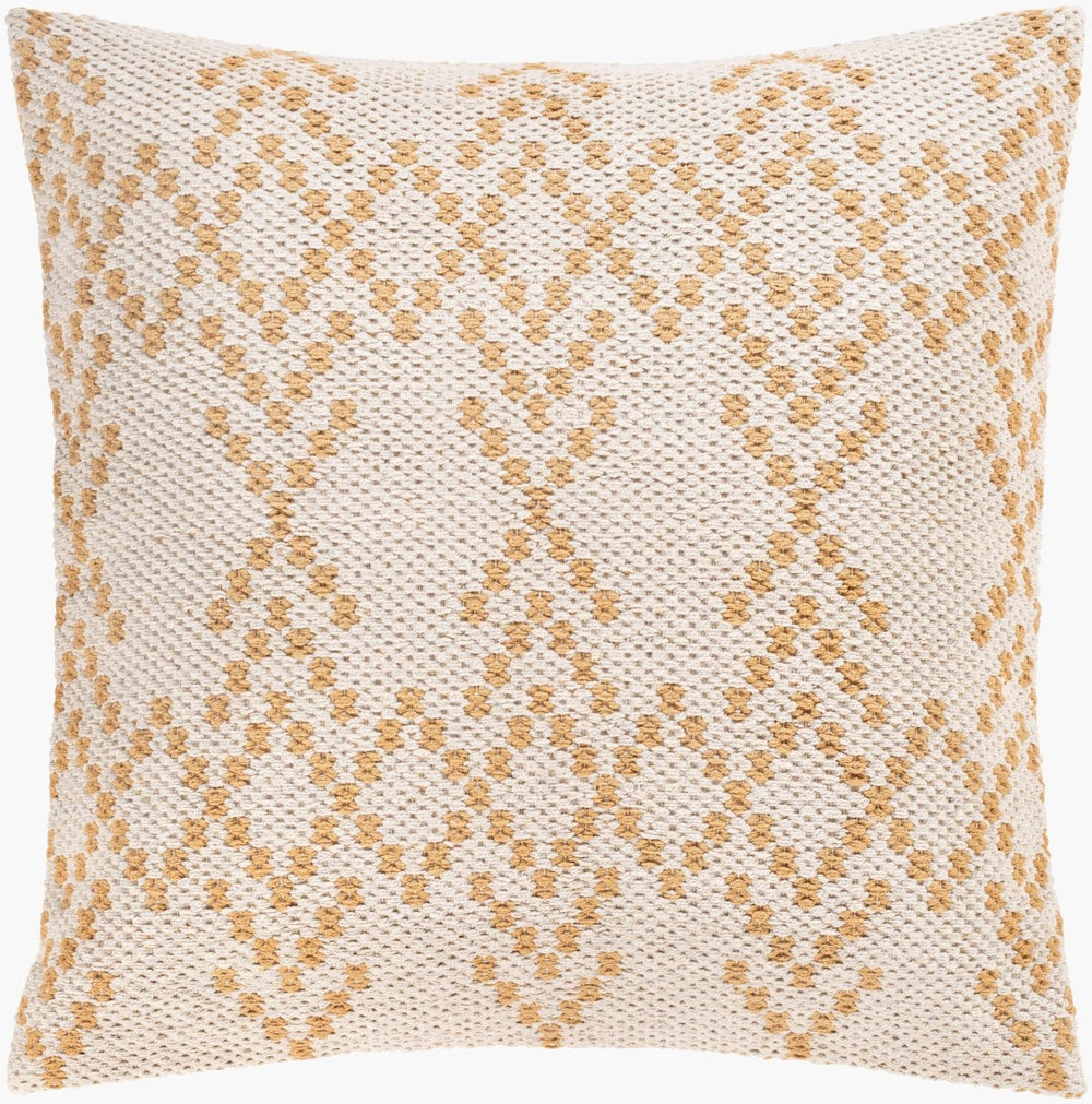 Livabliss Ryder Cotton Woven Accent Pillow Neutral Tones Cottage Farmhouse Sofa Bed Decor RDE001-2020P