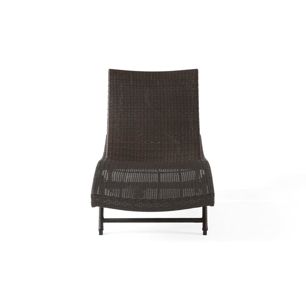 English Elm Christopher Knight Home® - Kauai Pe Wicker Chaise Set - All-Weather Loungers For Ultimate Outdoor Comfort & Relaxation 54087.00MP2