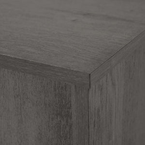 English Elm Christopher Knight Home® - DELANEY2-DRAWER Nightstand Rustic Faux Wood Nightstand with Two Drawers and Top Shelf for Storage Comfort Grey 71139.00